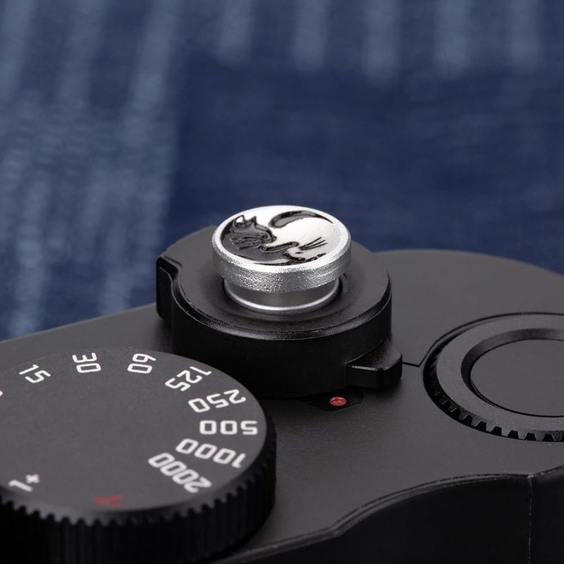 DBZZ Camera Shutter Button Compatible with FUJIFILM X100VI XT5 XT4 XT3 XT20 XT30 X50 XT200 XPRO2 Soft Release Button for Leica (Taichi Cat) - Image 5